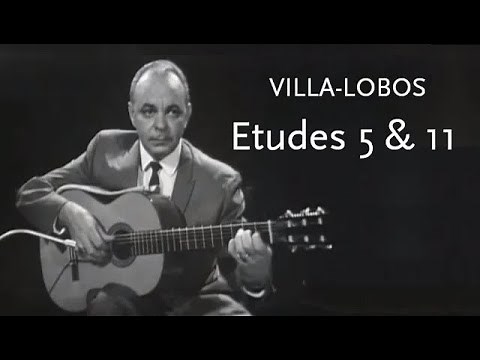Etudes 5 & 11 • Villa-Lobos • Laurindo Almeida