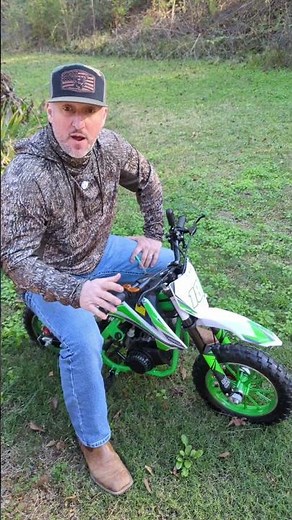 Kid's 49cc Dirt Bike | Motorcycle for ages 4 to 12 | Gift for Christmas #bikelife