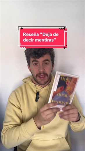 Este libro me dejó pensando mucho. Deja de decir mentiras, de Philippe Besson, habla del amor, pero sobre todo del miedo a ser libres. Muchas veces no es que no queramos amar, es que da miedo hacerlo en voz alta. Un libro breve, honesto y necesario. Si lo has leído, hablemos. #BookTokEspaña #ReseñaLibro #LiteraturaLGBT #LibrosQueMarcan #gay