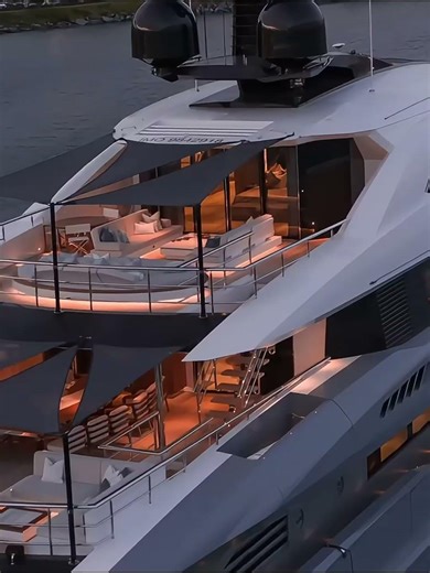 $100,000,000 MegaYacht tour #yacht #rich #luxury #luxurylifestyle #fyp