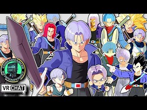 The Coolest & Weirdest Trunks Avatars Discovered in VRChat. #dragonball