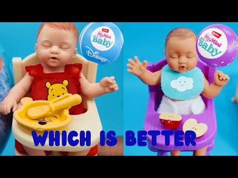 Squishy Baby Battle! 👶 Mini Disney Babies vs Mini Baby Series | Which Wins?!