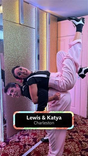 They look so good on the dance floor, they got a 40!😻 Lewis and Katya steal the spotlight with this incredible Charleston packed with tricks and flips! 💖 #Strictly | BBC Strictly Come Dancing