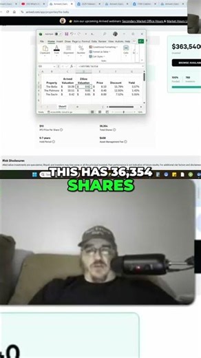 Zestimate Hack: Calculate Property Value Per Share #shorts