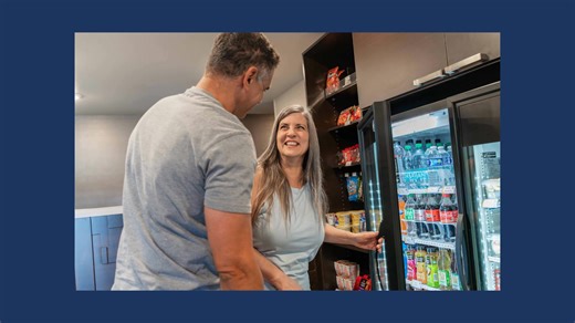 Early mornings, late nights, and everything in between — we’ve got you covered. ☕️ Fuel your day (and night) with coffee, snacks, and essentials from the My Store. Because comfort never clocks out. #StayFueled #MyPlaceHotels #CoffeeAnytime #StayRewarded | My Place Hotel-Randolph, VT