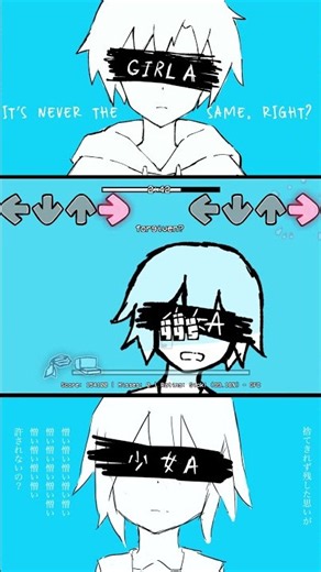 Young Girl A: FNF Mod vs Original vs Cover (Shiina Mota)