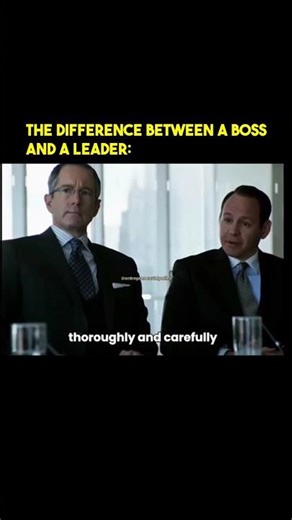 The Difference Between A Boss And A Leader