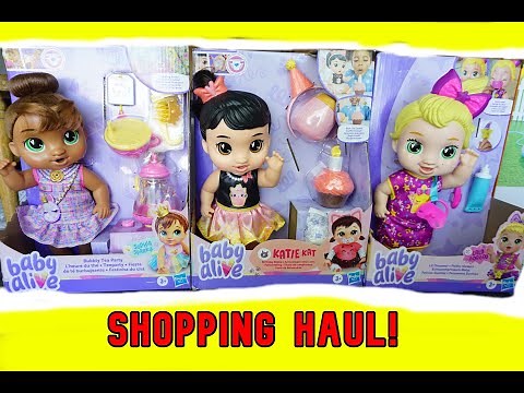 BABY ALIVE Target Shopping Haul!