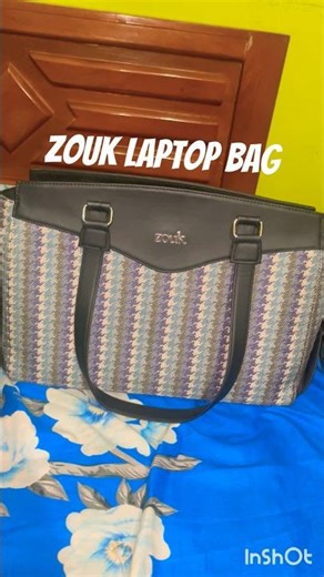 Zouk Laptop Bag Review |Laptop Bag for Women|What’s inside my office bag #laptopbags #zouk #totebag