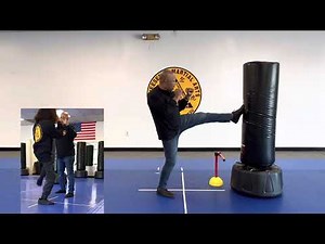 Lead Leg and Rear Leg Front Kick Level 1-A Street Readiness Self Defense