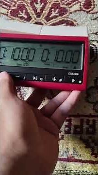 How to use DGT Chess Clocks (Setup) #fide #chess #gukesh #model