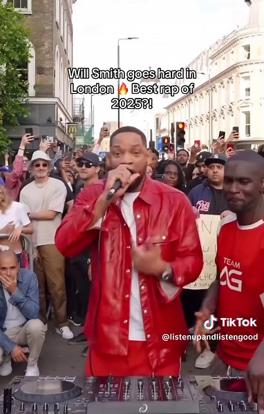 Will Smith's Epic Rap Performance in London