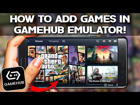 🔥 How To Add Games In Gamehub Emulator | How To Install Game In Gamefusion Gamehub Emulator Android