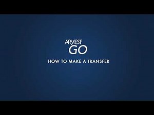 Arvest Go - How to Make a Transfer