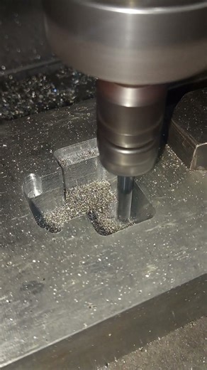 8mm tool cutting profile CNC BMC 20 Machine #cnc #cncmachining #cnctools