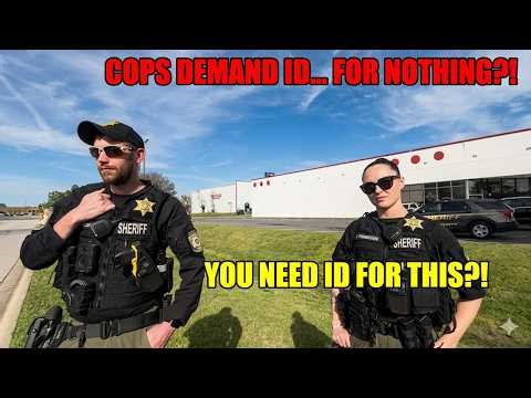 SHERIFF Tries to ID Auditor… Gets SCHOOLED by Supervisor! First Amendment Audit Gone Wrong 😳