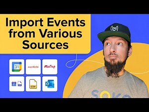 How to Import Google Calendar, Meetup or any Feed to Your Own Calendar Site on WordPress