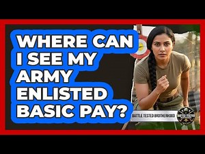Where Can I See My Army Enlisted Basic Pay?