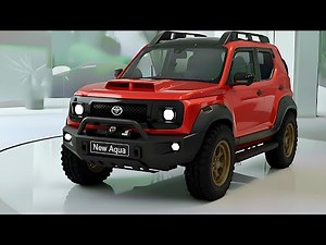 🏔️ 2026 Toyota Aqua Mini Off Road Concept – Is This City Hatch Going Trail Ready