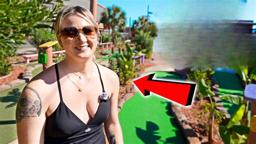 One of Elisha's Lowest Scoring Games Ever! - So Many Hole in Ones!