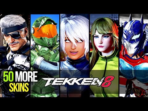 50 MORE SKINS - Tekken 8 Customization