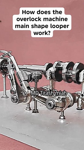 How does the overlock machine main shape looper work? #christmasinspired #fblifestyle #christmasgifts #reelsviralシ #fypシ #machine | MD Titash Miah