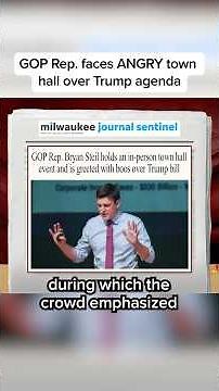 GOP Rep. faces ANGRY town hall over Trump agenda