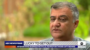 Some Afghans lucky to escape as others are left behind