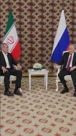 Putin Meets With Iranian President to Discuss Middle East