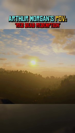 Arthur Morgan Ending POV in Red Dead Redemption 2