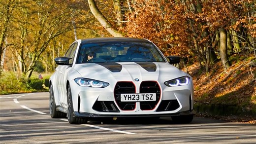 BMW M3 CS driving review
