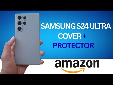 Samsung S24 Ultra Cover + Screen Protector | Unboxing & Install | Amazon Samsung S24 Ultra Purchase