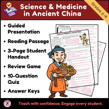 Science & Medicine in Ancient China | Health, Balance & Discovery (Grades 6–8)