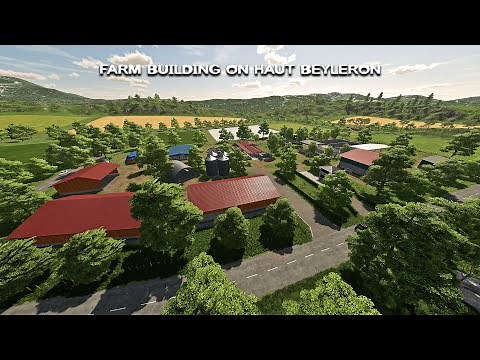 Building An EPIC FARM On Haut Beyleron | Fs22 Timelapse - Farming Simulator 22