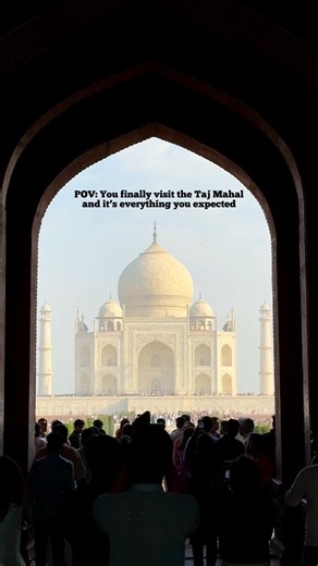 staaceey on Instagram: "The Taj Mahal from all angles ✨ The Taj Mahal is a white marble mausoleum built by Mughal emperor Shah Jahan to honor his wife Mumtaz Mahal who died during childbirth. It is a symbol of undying love and devotion. #india #indiatravel #indiatourism #agra #tajmahal #worldwonder"