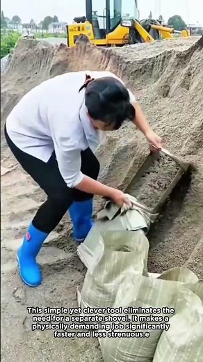 An Innovative Tool for Filling Sandbags Efficiently