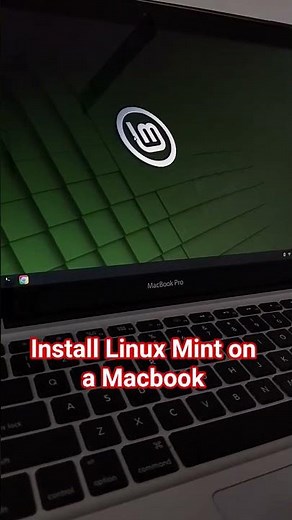 install linux mint on a MacBook