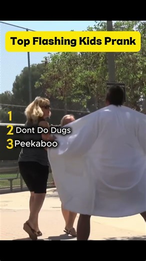 Flashing Kids Prank 😂