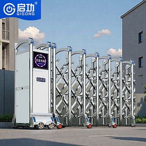 Stainless Steel Electric Retractable Gate Driveway Entrance Gate Security Retractable Gate