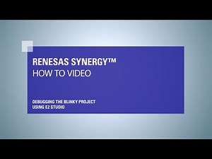 Debugging the blinky project (e²studio)