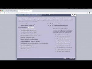 Alexandria Workshop: Managing Inventory (v6)