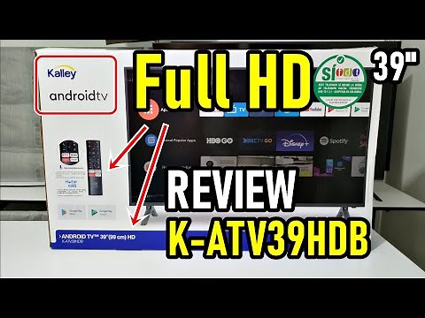 Smart TV Kalley Full HD 39" with Android TV (K-ATV39HDB) Full Review