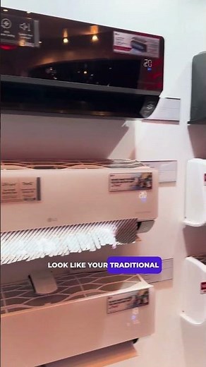 LG's new AC is also an Art showcase ⁠#short