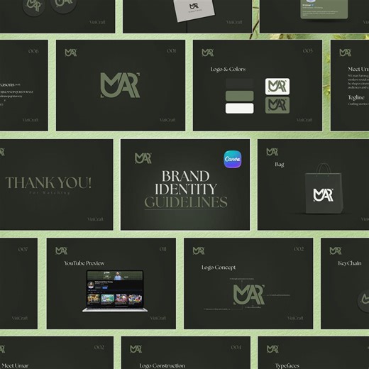 Brand Guidelines Canva Template | Minimal Brand Book | Brand Identity Style Guide | Brand Manual | Editorial Brand Identity PDF | Brandbook - Etsy