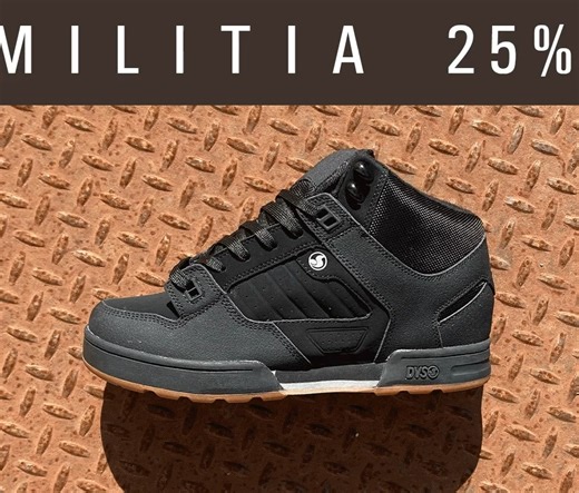 1.1K views · 43 reactions | 25% Off* Militia Collection  Shop season essentials on sale now: https://dvsshoes.com/collections/boots #DVS #Winter #Sale | DVS Shoes | Facebook