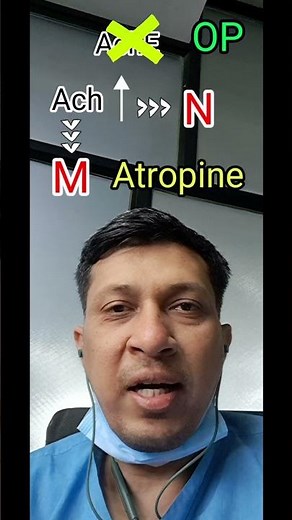 Atropine in OP poisoning #emergencymedicine #atropine #medicaleducation #mbbs