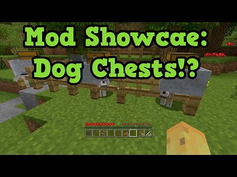 Minecraft Xbox 360 Mods Showcase - CHEST DOGS & SUPER SPEED