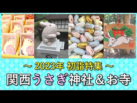 【2023年 初詣特集】関西 うさぎの神社＆お寺 ～うさぎに縁のある神社とお寺をご紹介します～