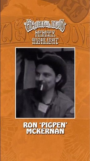 Grateful Dead Member Highlight: Ron ‘Pigpen’ McKernan🌹