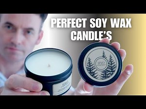 How to make perfect scented soy wax tin candles every time. DIY tutorial 7oz coco soy wax candles